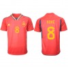 Herren Fußballbekleidung Spanien Koke #8 Heimtrikot WM 2022 Kurzarm